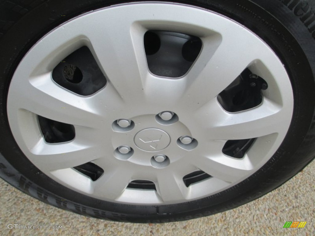 2011 Galant ES - Quick Silver / Medium Gray photo #27