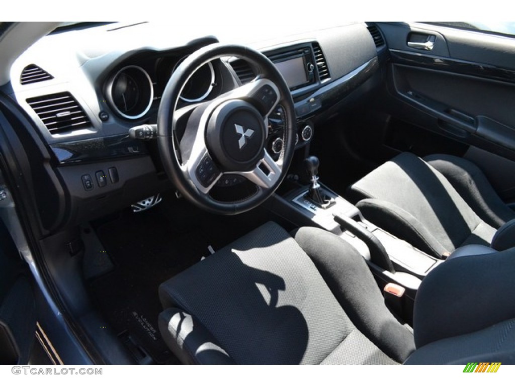 2014 Lancer Evolution MR - Mercury Gray / Black photo #5