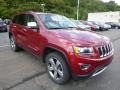 Deep Cherry Red Crystal Pearl 2015 Jeep Grand Cherokee Limited 4x4 Exterior