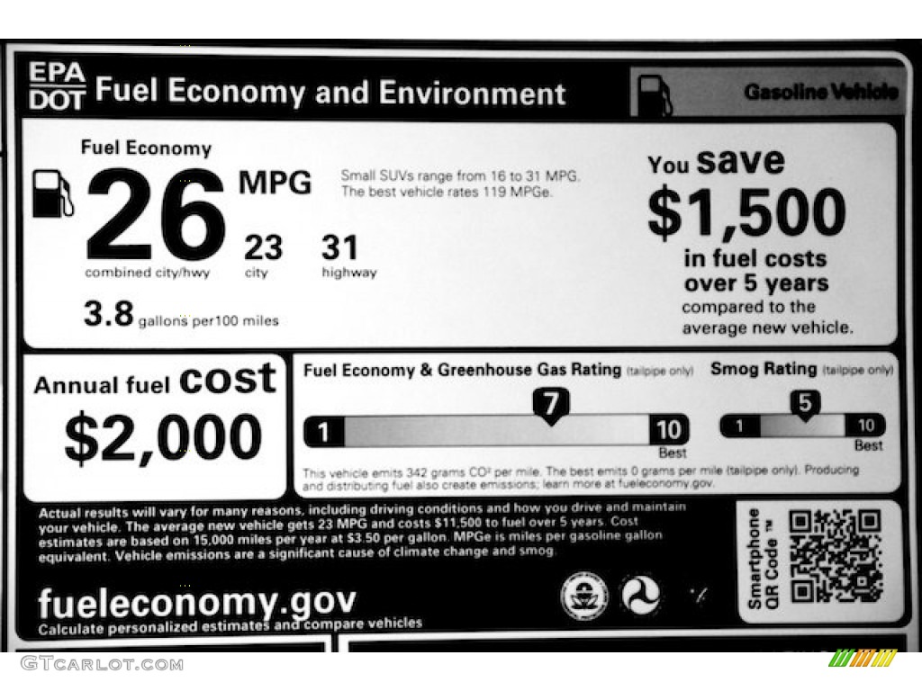 2014 CR-V EX-L - Alabaster Silver Metallic / Black photo #22
