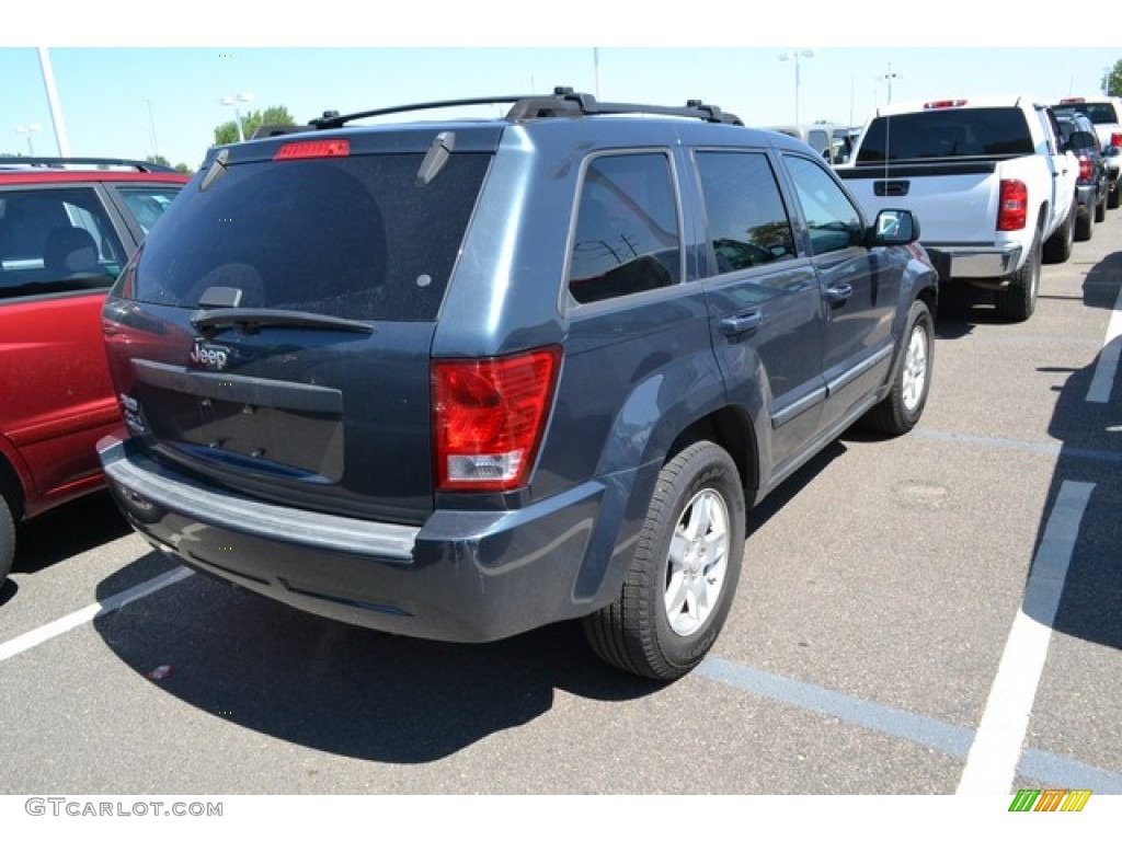 2007 Grand Cherokee Laredo 4x4 - Steel Blue Metallic / Medium Slate Gray photo #2