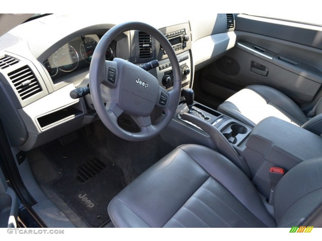 2007 Grand Cherokee Laredo 4x4 - Steel Blue Metallic / Medium Slate Gray photo #5