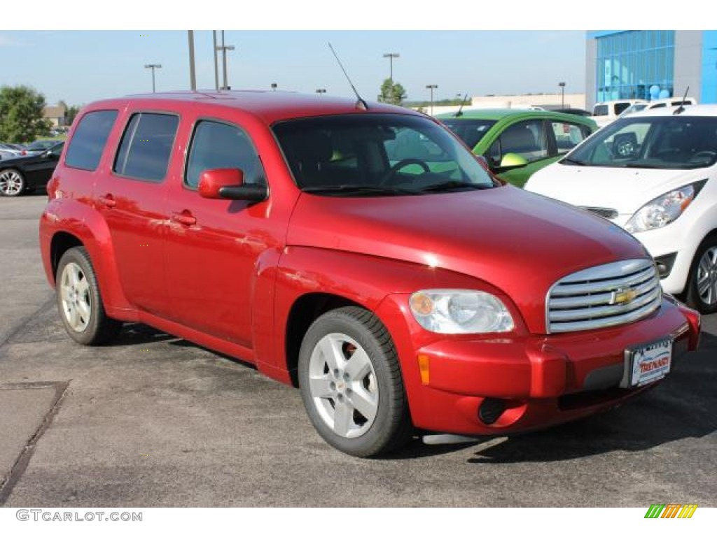 2010 HHR LT - Crystal Red Metallic Tintcoat / Ebony photo #2