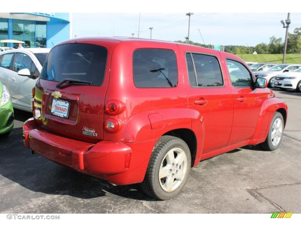 2010 HHR LT - Crystal Red Metallic Tintcoat / Ebony photo #3