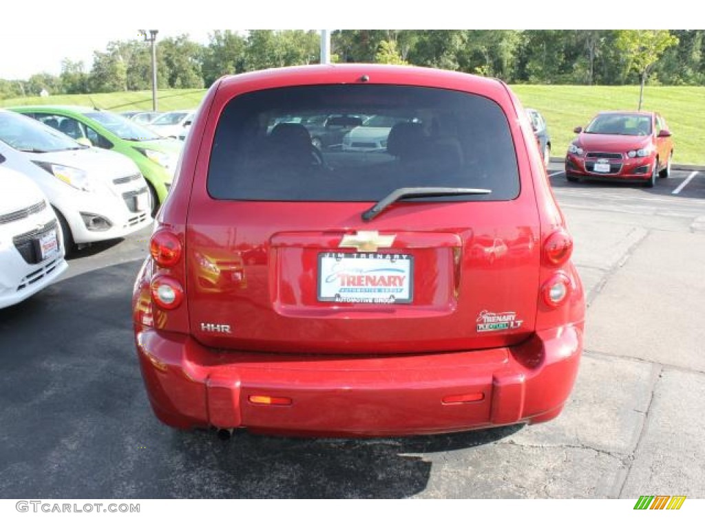 2010 HHR LT - Crystal Red Metallic Tintcoat / Ebony photo #6