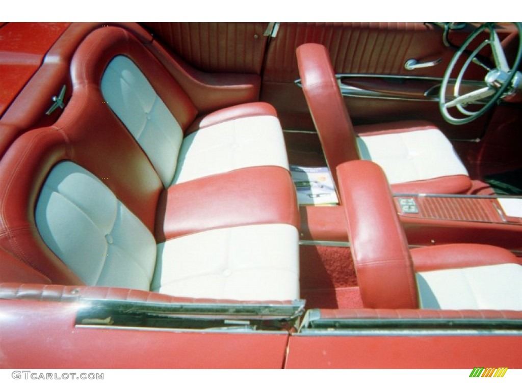 1960 Thunderbird Convertible - Monte Carlo Red / Red photo #11