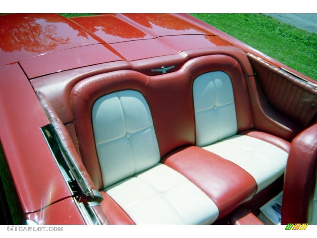 1960 Thunderbird Convertible - Monte Carlo Red / Red photo #12
