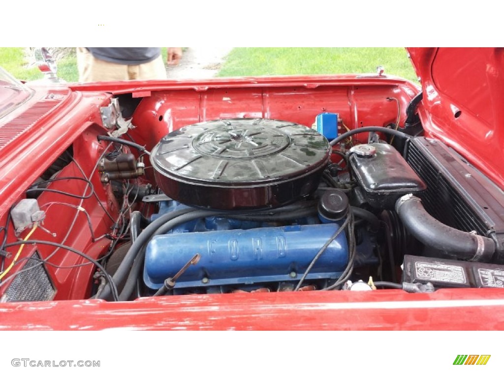 1960 Thunderbird Convertible - Monte Carlo Red / Red photo #15