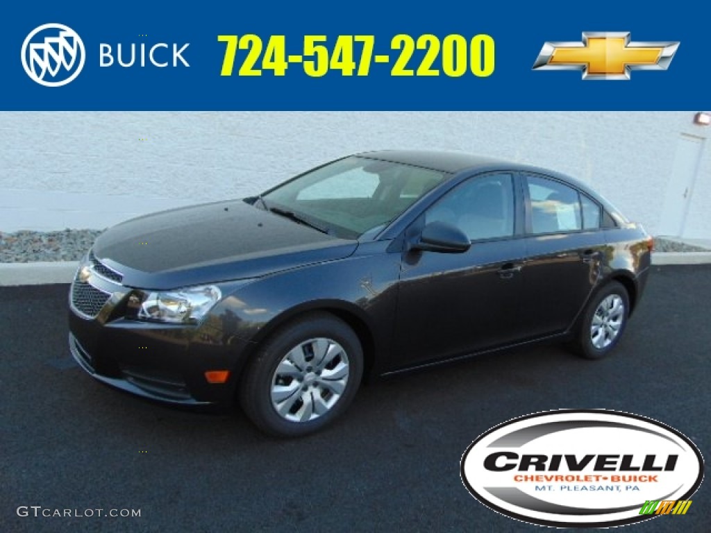 2014 Cruze LS - Tungsten Metallic / Jet Black/Medium Titanium photo #1
