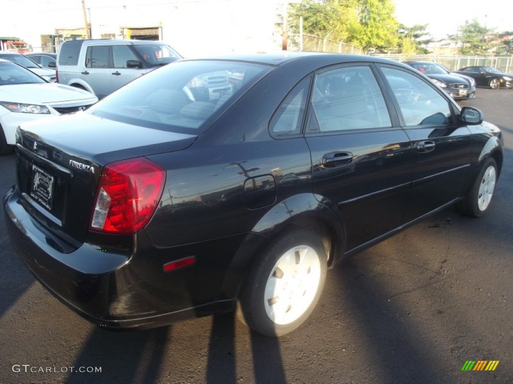 2008 Forenza  - Fantasy Black Metallic / Grey photo #4