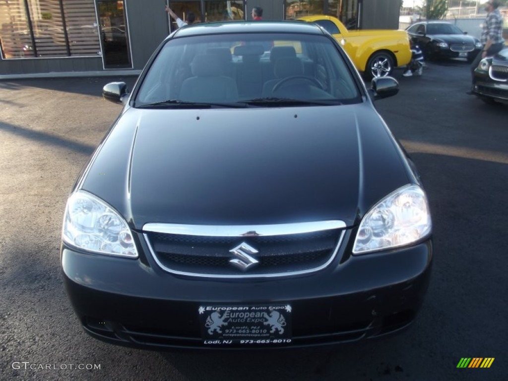 2008 Forenza  - Fantasy Black Metallic / Grey photo #6