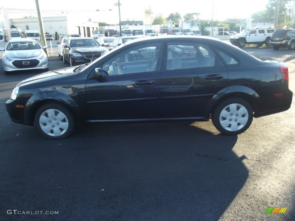 2008 Forenza  - Fantasy Black Metallic / Grey photo #7