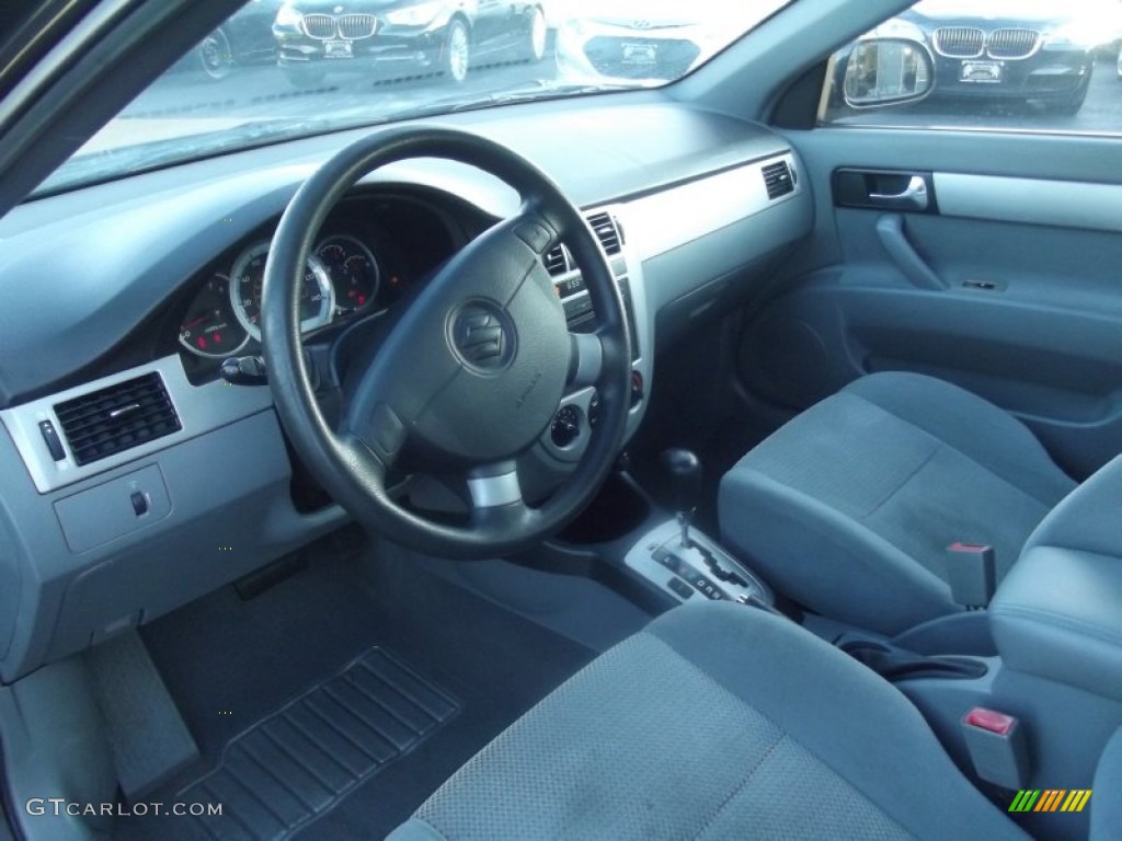 2008 Forenza  - Fantasy Black Metallic / Grey photo #8