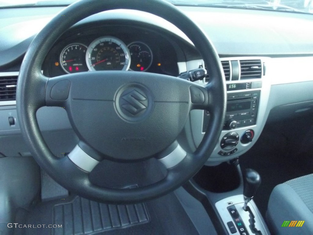 2008 Forenza  - Fantasy Black Metallic / Grey photo #16