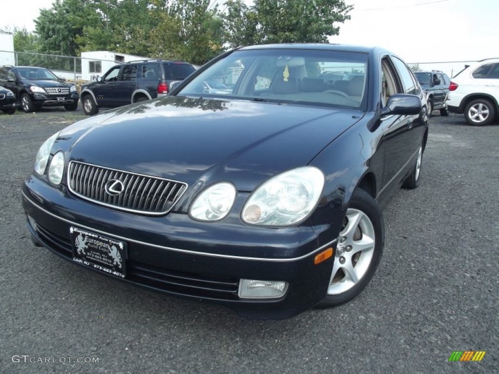 2001 GS 300 - Blue Onyx Pearl / Ivory photo #1