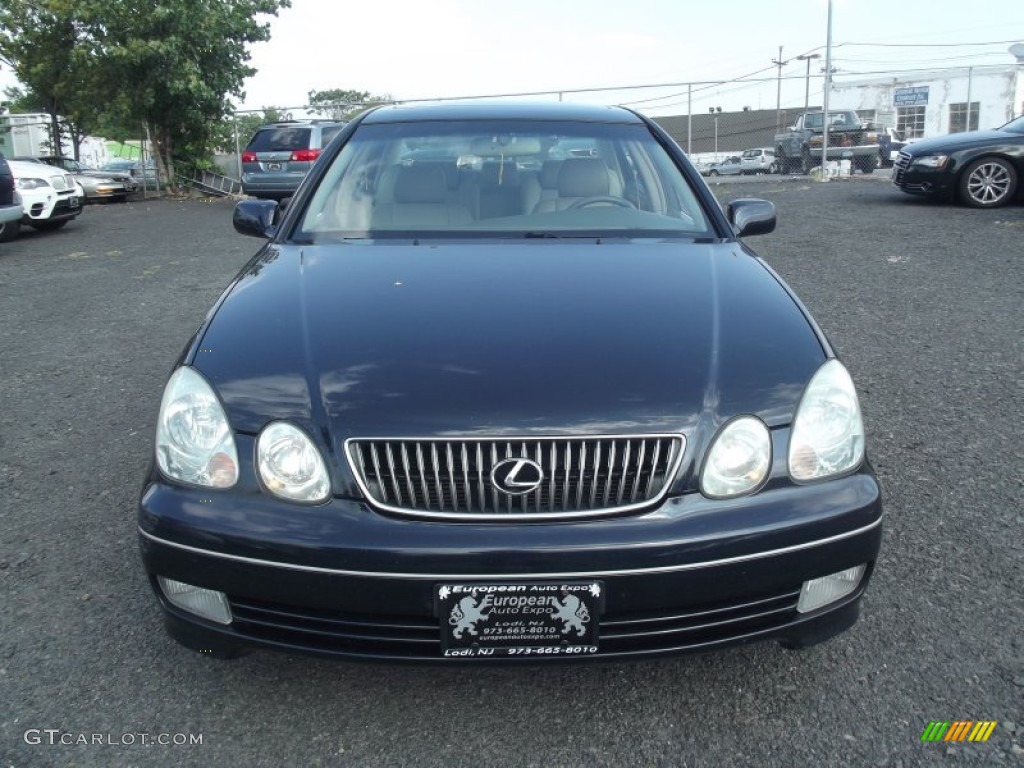 2001 GS 300 - Blue Onyx Pearl / Ivory photo #6