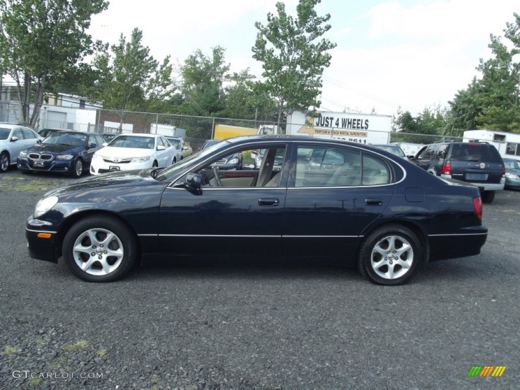 2001 GS 300 - Blue Onyx Pearl / Ivory photo #7
