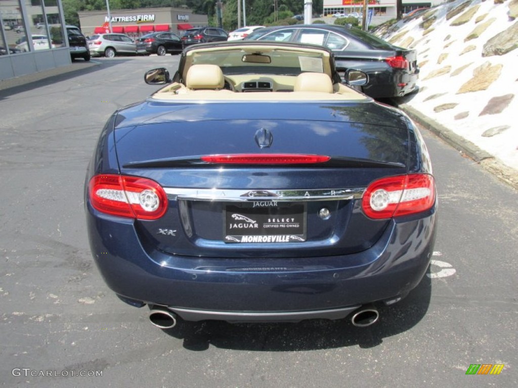 2011 XK XK Convertible - Indigo Metallic / Caramel/Caramel photo #5