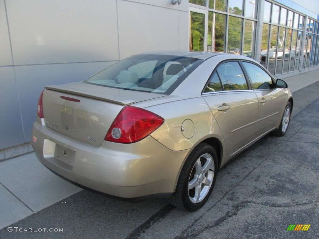 2007 G6 V6 Sedan - Sedona Beige Metallic / Light Taupe photo #4