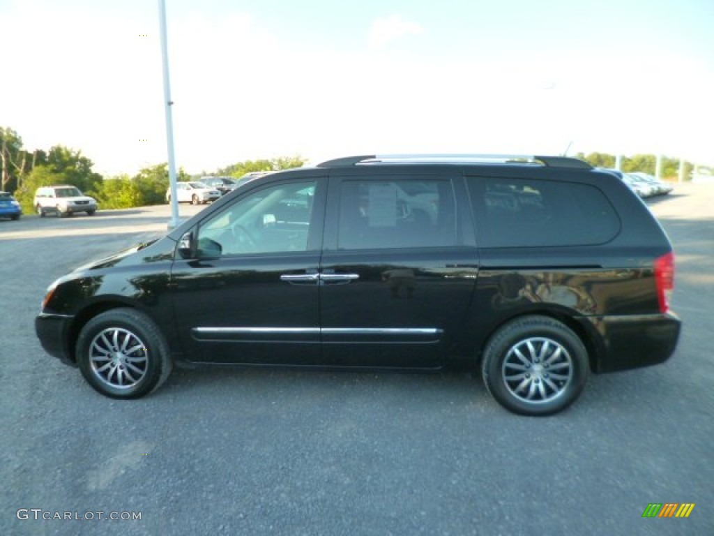 2012 Sedona EX - Midnight Black / Gray photo #4