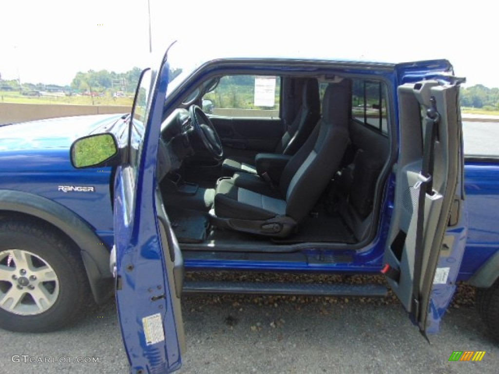 2005 Ranger FX4 Off-Road SuperCab 4x4 - Sonic Blue Metallic / Medium Dark Flint photo #11