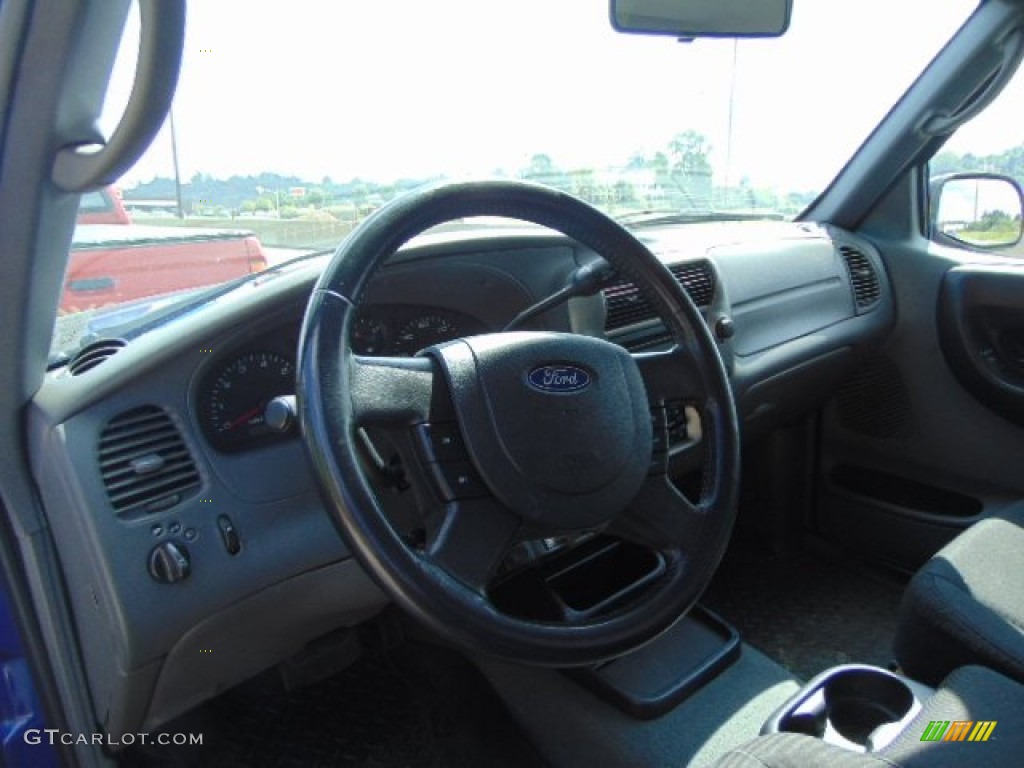 2005 Ranger FX4 Off-Road SuperCab 4x4 - Sonic Blue Metallic / Medium Dark Flint photo #12