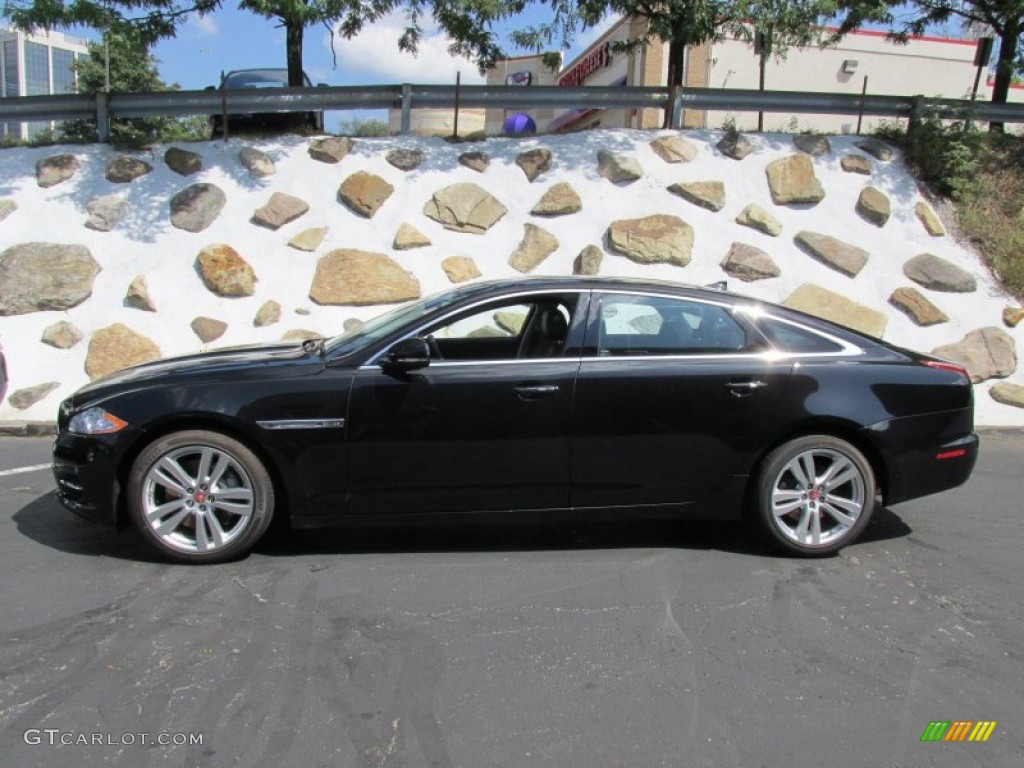 Ebony 2015 Jaguar XJ XJL Portfolio AWD Exterior Photo #96962376