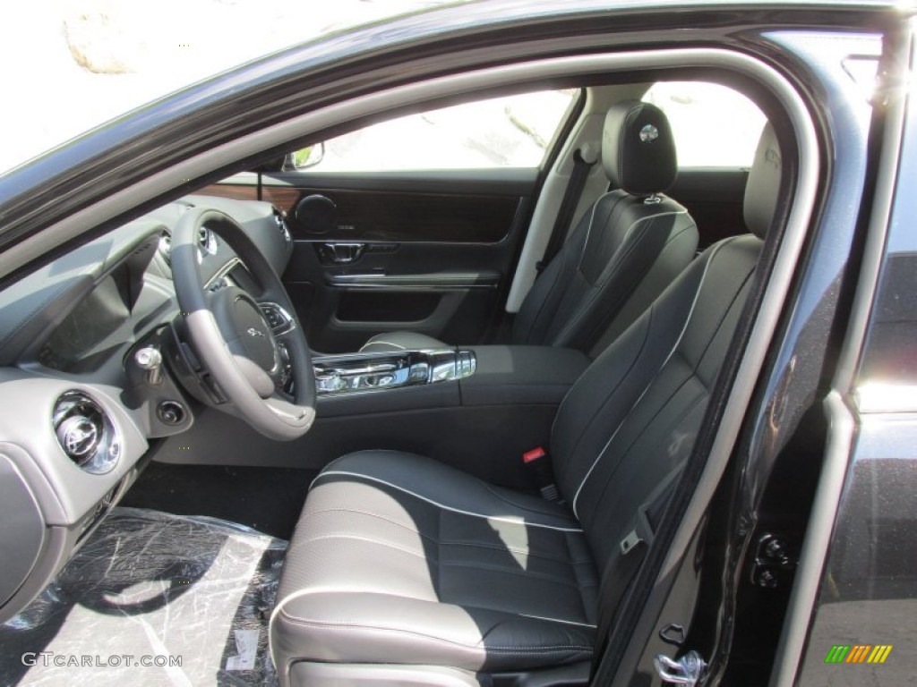 2015 Jaguar XJ XJL Portfolio AWD Front Seat Photo #96962576