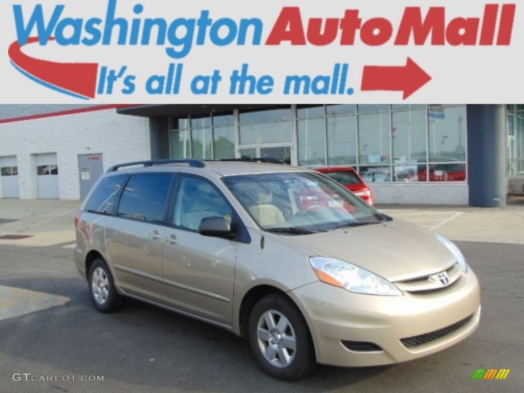 Desert Sand Mica Toyota Sienna