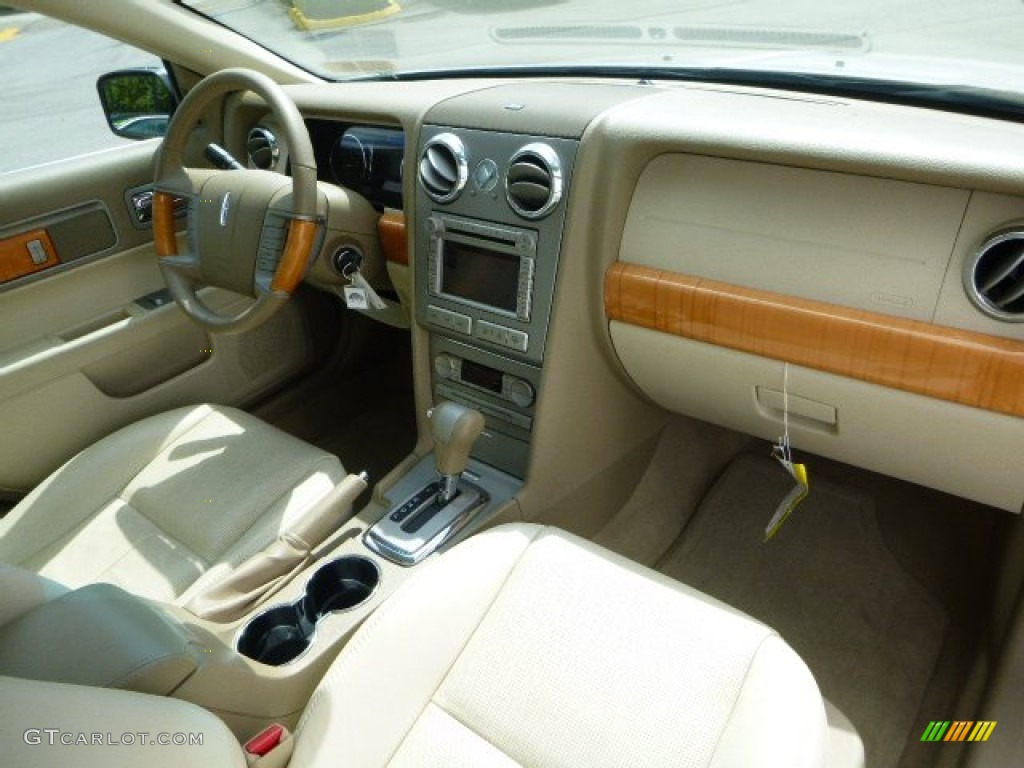 2008 MKZ AWD Sedan - White Suede / Sand photo #10