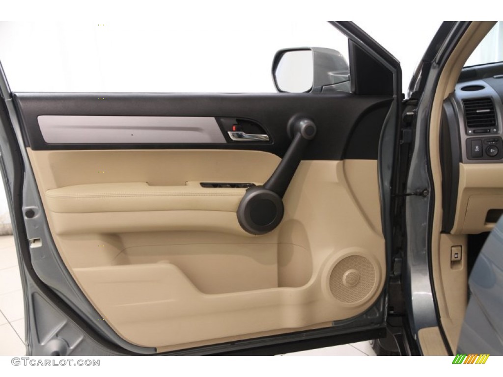 2011 CR-V EX-L 4WD - Opal Sage Metallic / Ivory photo #4
