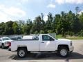 2015 Summit White Chevrolet Silverado 3500HD WT Regular Cab 4x4  photo #5