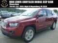 2015 Deep Cherry Red Crystal Pearl Jeep Compass Sport 4x4  photo #1