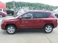 2015 Deep Cherry Red Crystal Pearl Jeep Compass Sport 4x4  photo #2