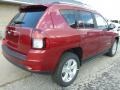 Deep Cherry Red Crystal Pearl 2015 Jeep Compass Sport 4x4 Exterior