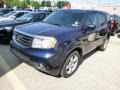 Obsidian Blue Pearl - Pilot EX 4WD Photo No. 3