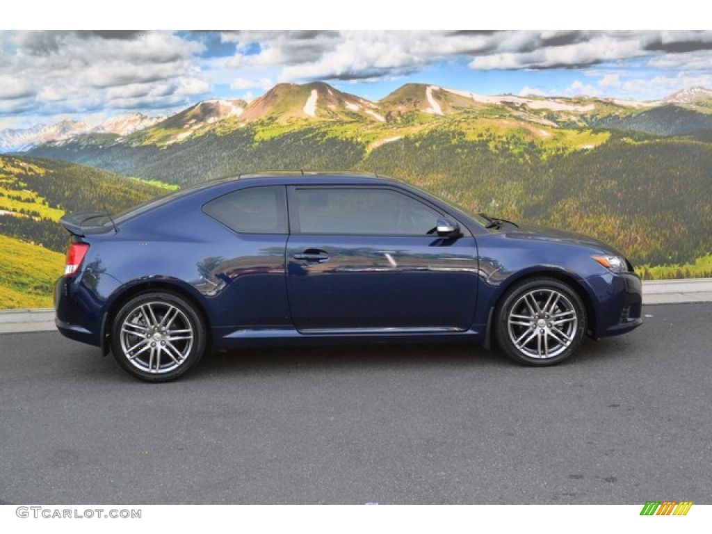 2011 tC  - Nautical Blue Mica / Dark Charcoal photo #2