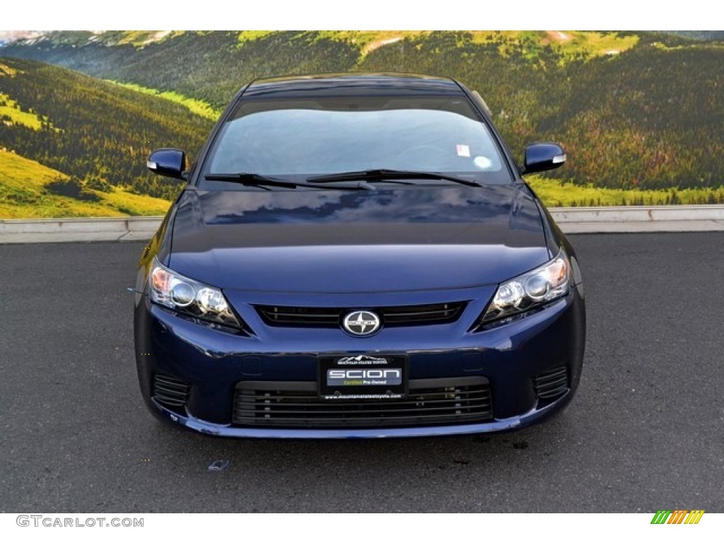 2011 tC  - Nautical Blue Mica / Dark Charcoal photo #4