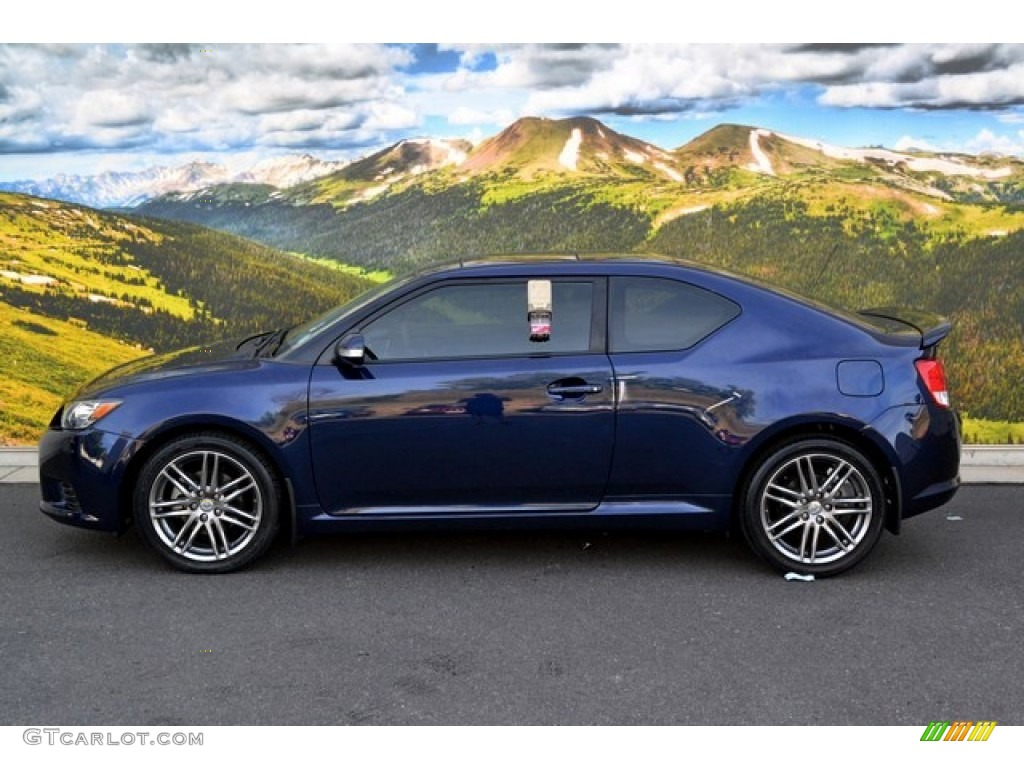 2011 tC  - Nautical Blue Mica / Dark Charcoal photo #6