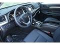 Black 2015 Toyota Highlander LE AWD Interior Color