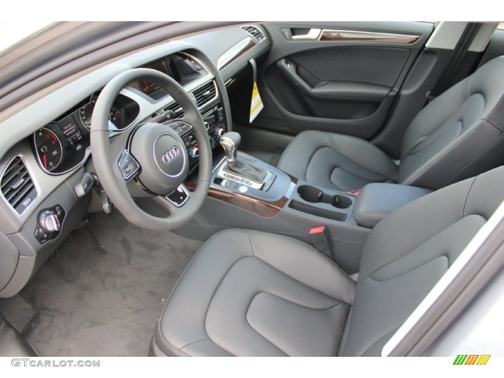 Black Interior 2015 Audi A4 2.0T Premium Plus Photo #96977304