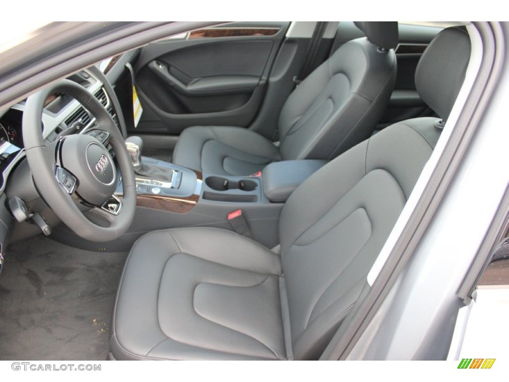 Black Interior 2015 Audi A4 2.0T Premium Plus Photo #96977325