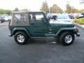 2000 Forest Green Pearl Jeep Wrangler Sahara 4x4  photo #4