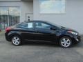 2012 Midnight Black Hyundai Elantra GLS  photo #2