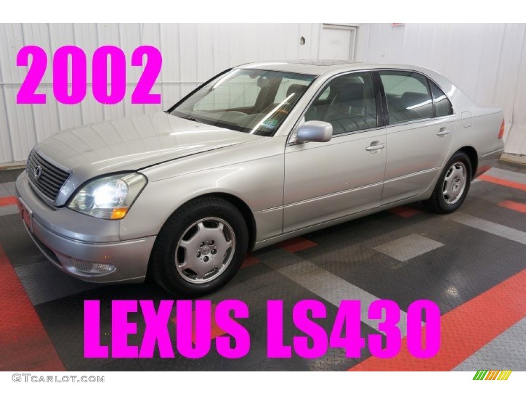 2002 LS 430 - Millennium Silver Metallic / Light Charcoal photo #1