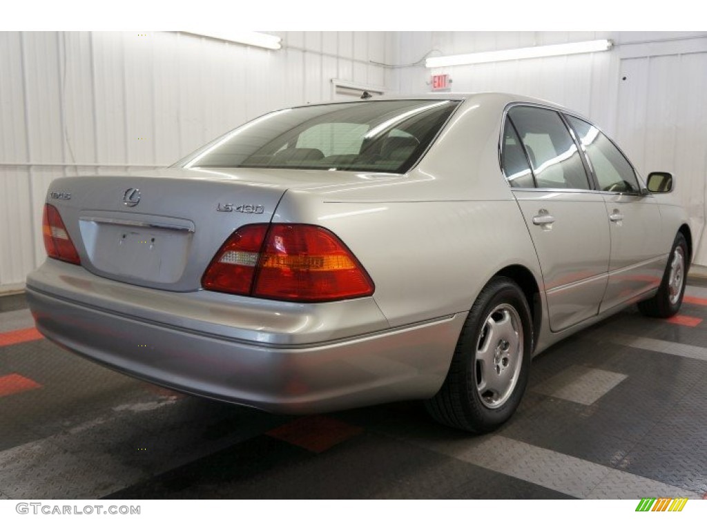 2002 LS 430 - Millennium Silver Metallic / Light Charcoal photo #7