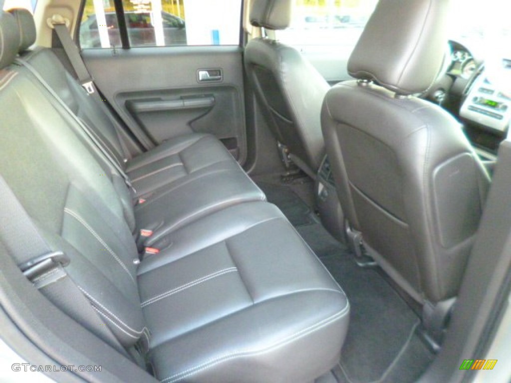 2008 Edge SEL AWD - Vapor Silver Metallic / Charcoal photo #17