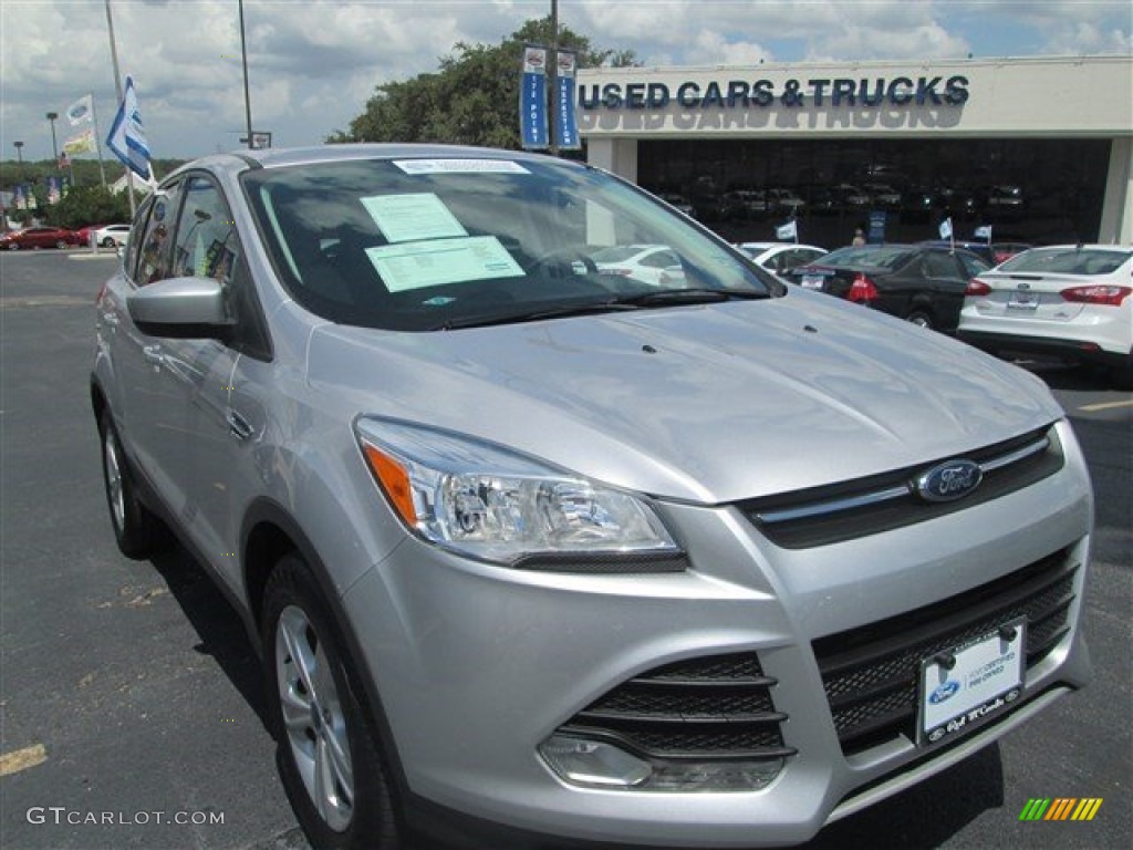 2014 Escape SE 2.0L EcoBoost - Ingot Silver / Medium Light Stone photo #1