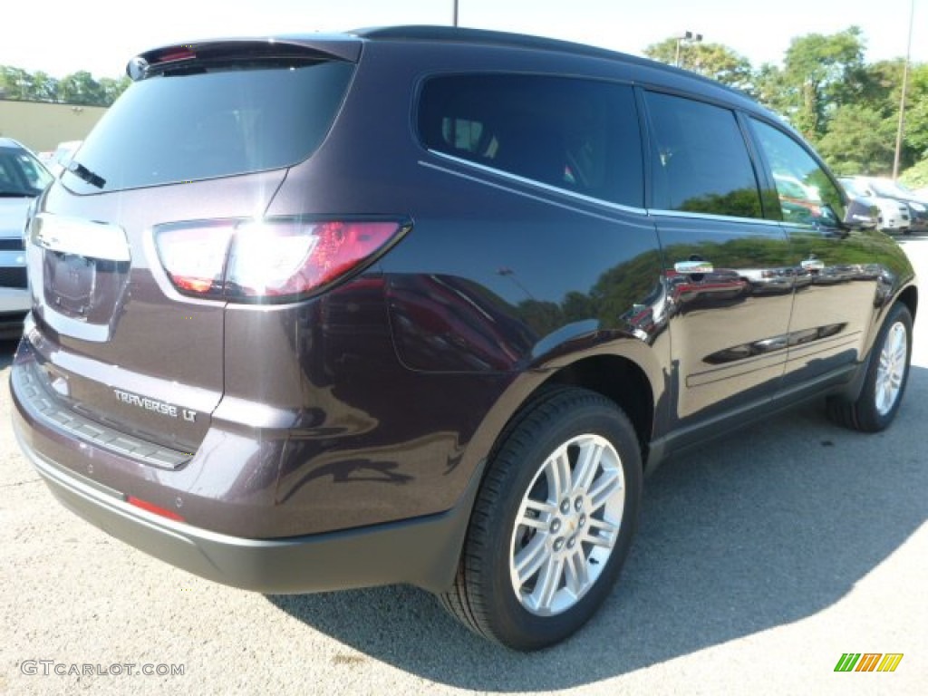 2015 Traverse LT AWD - Sable Metallic / Ebony photo #5