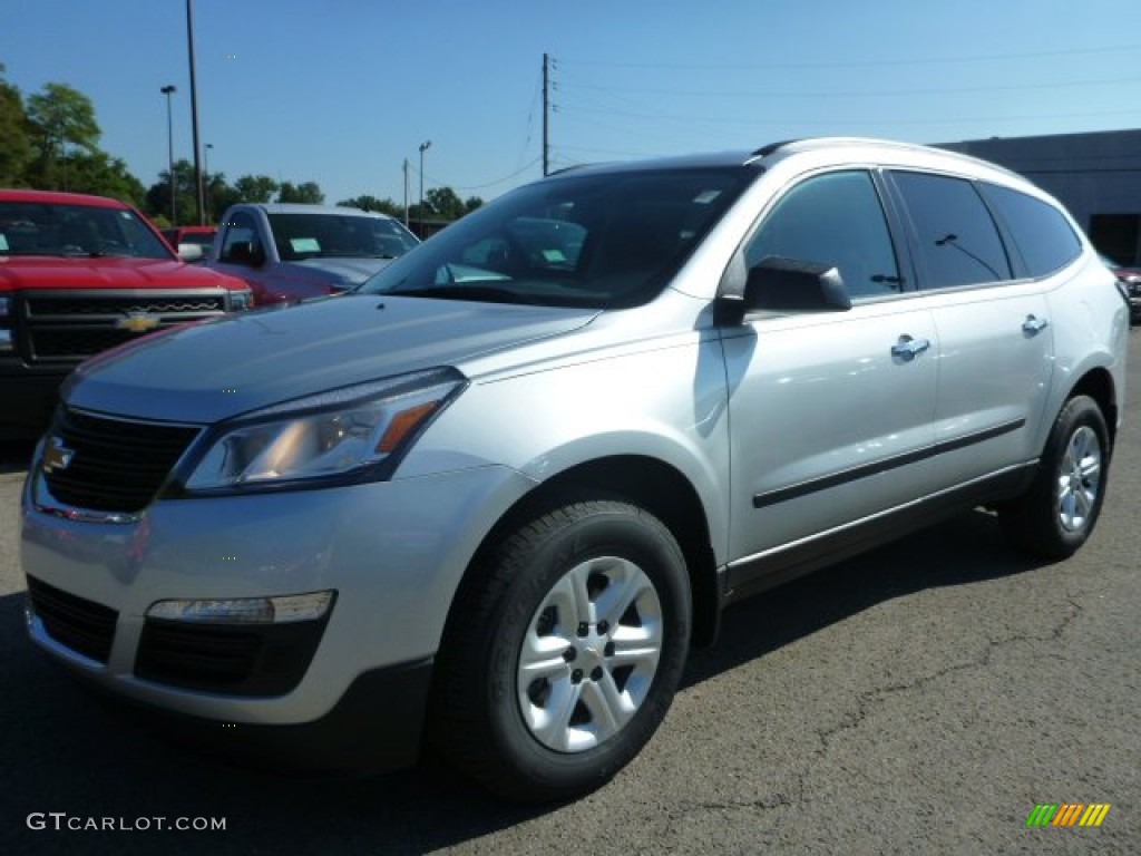 2015 Traverse LS AWD - Silver Ice Metallic / Dark Titanium/Light Titanium photo #1